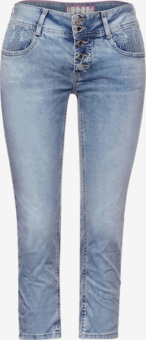 Slimfit Jeans 'Crissi' di STREET ONE in blu: frontale