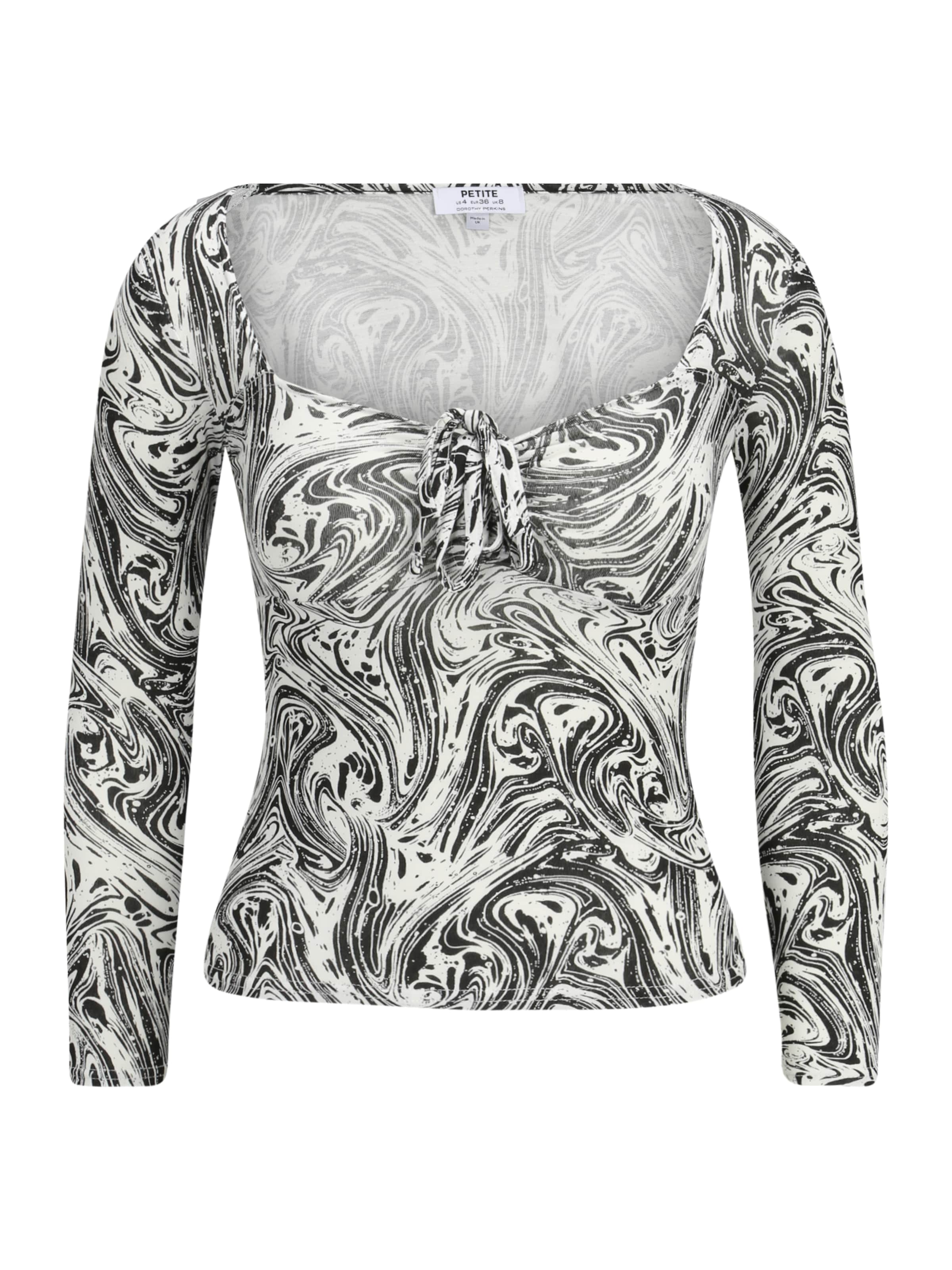 Dorothy Perkins Petite Shirt in White: front