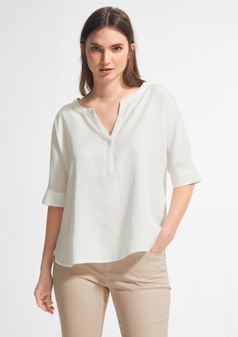 COMMA Blouse in Wit: voorkant