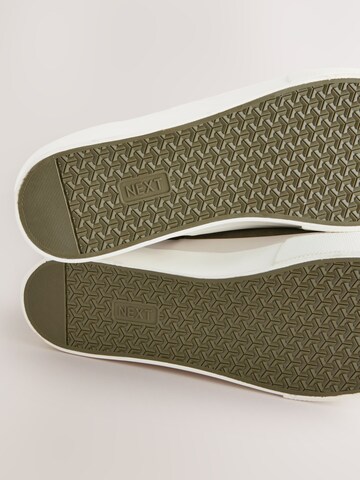 Baskets basses Next en vert