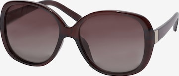 PilgrimSunčane naočale 'Parker' - smeđa boja: prednji dio