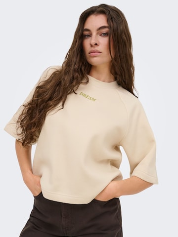 Sweat-shirt 'JDYOlivia' JDY en beige