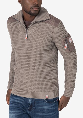 TIMEZONE Sweter w kolorze beżowy