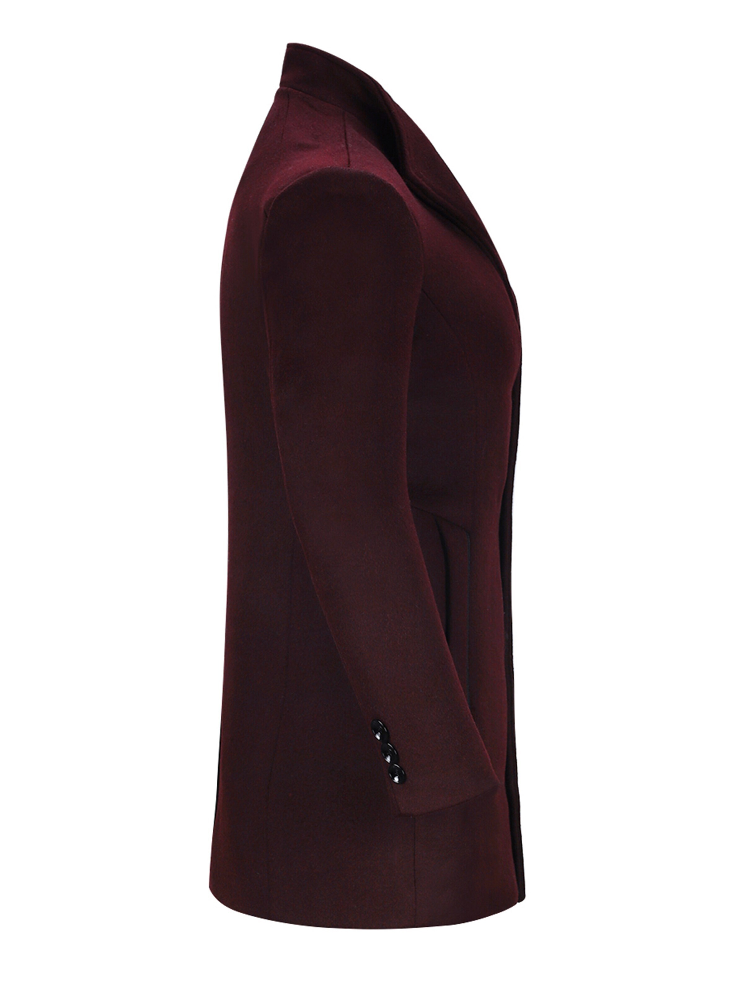 YOUTHUP Winter Coat 'Kontur' in Red