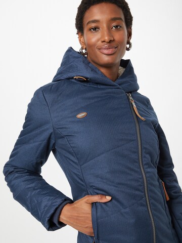 Ragwear Between-season jacket 'GORDON' in Blue