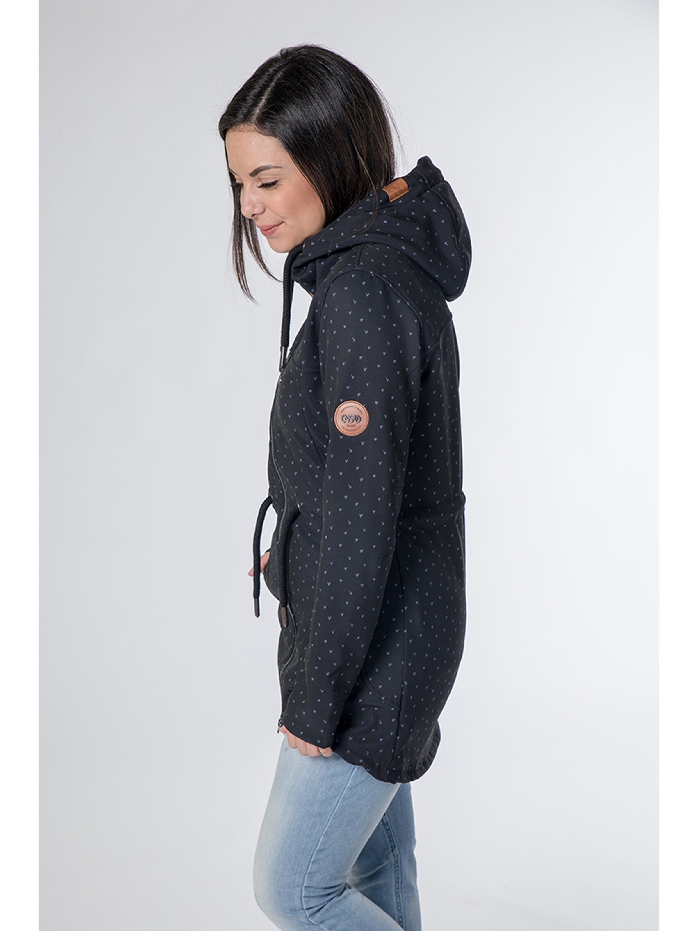 CNSRD Between-season jacket 'CHARLOTTE D' in Black