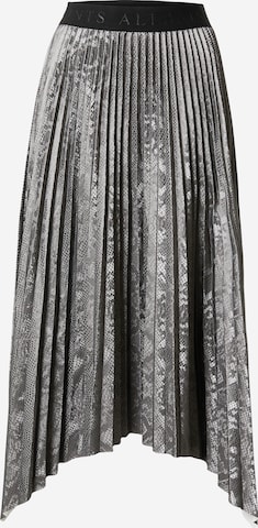 AllSaints Skirt 'PHIA' in Silver: front