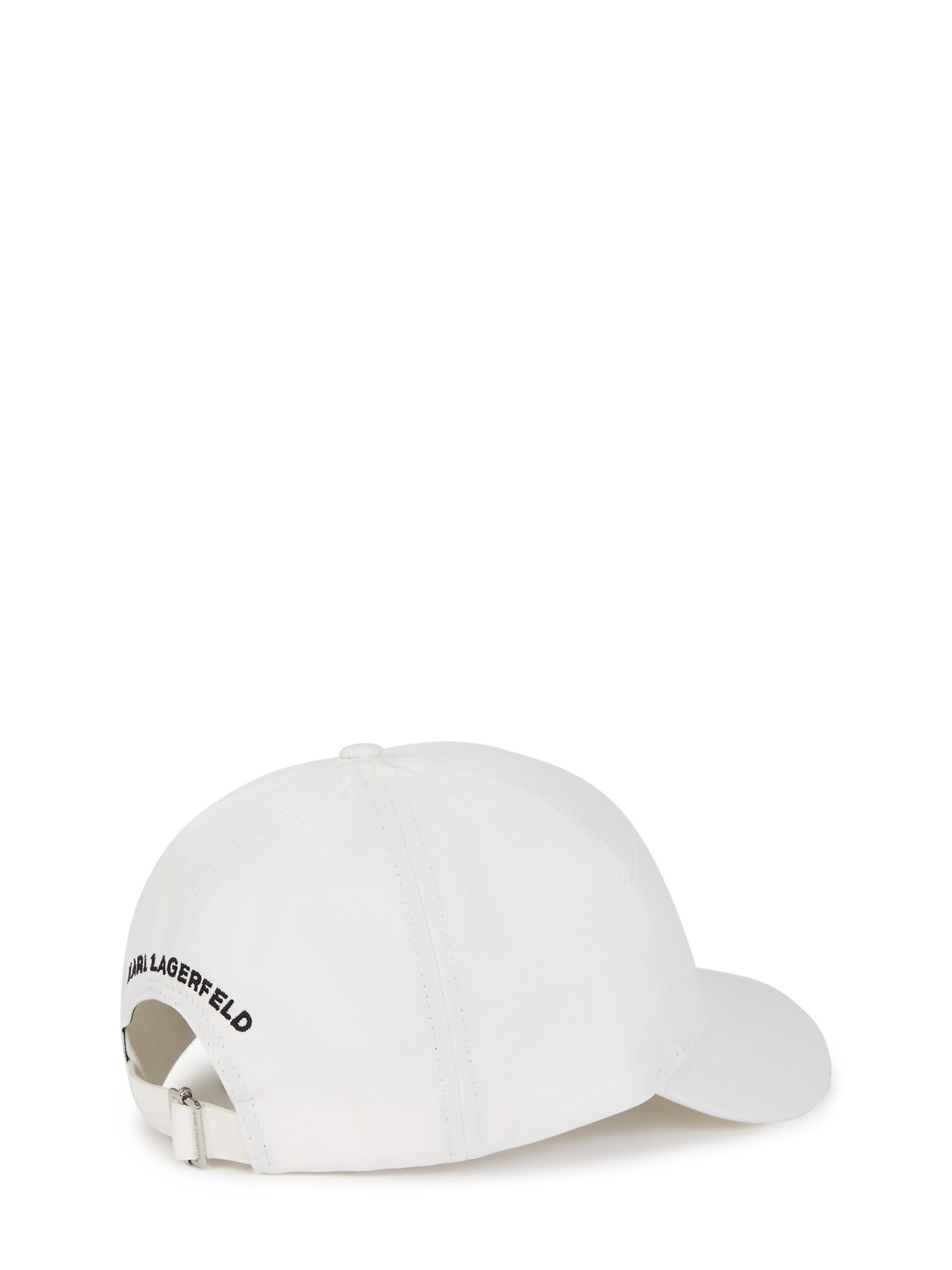 Cappello da baseball di Karl Lagerfeld in bianco