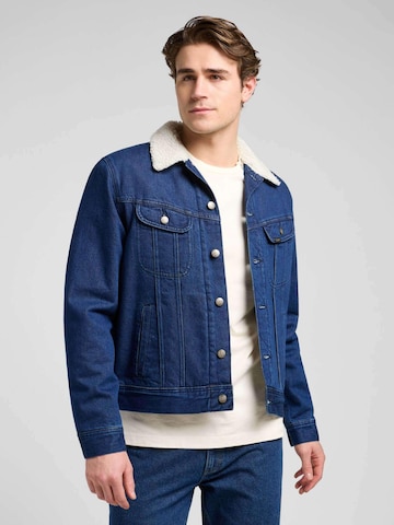 Lee Winter Jacket 'Sherpa Jacket' in Blue