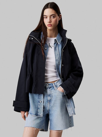Calvin Klein Jeans Performance Jacket in Blue: front