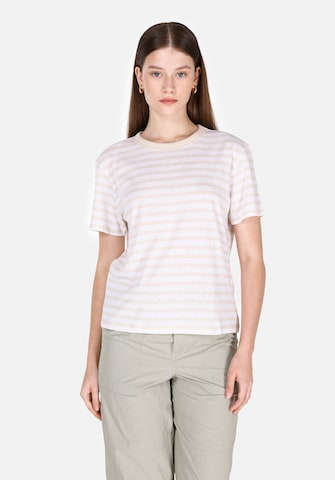 T-shirt Colin's en beige : devant