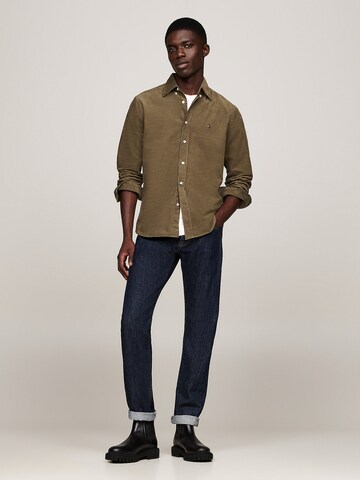 Coupe regular Chemise TOMMY HILFIGER en vert