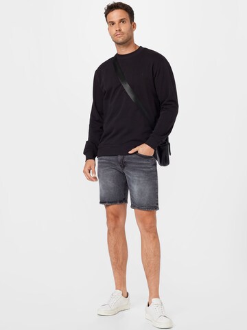 Sweat-shirt 'Bellamy' !Solid en noir