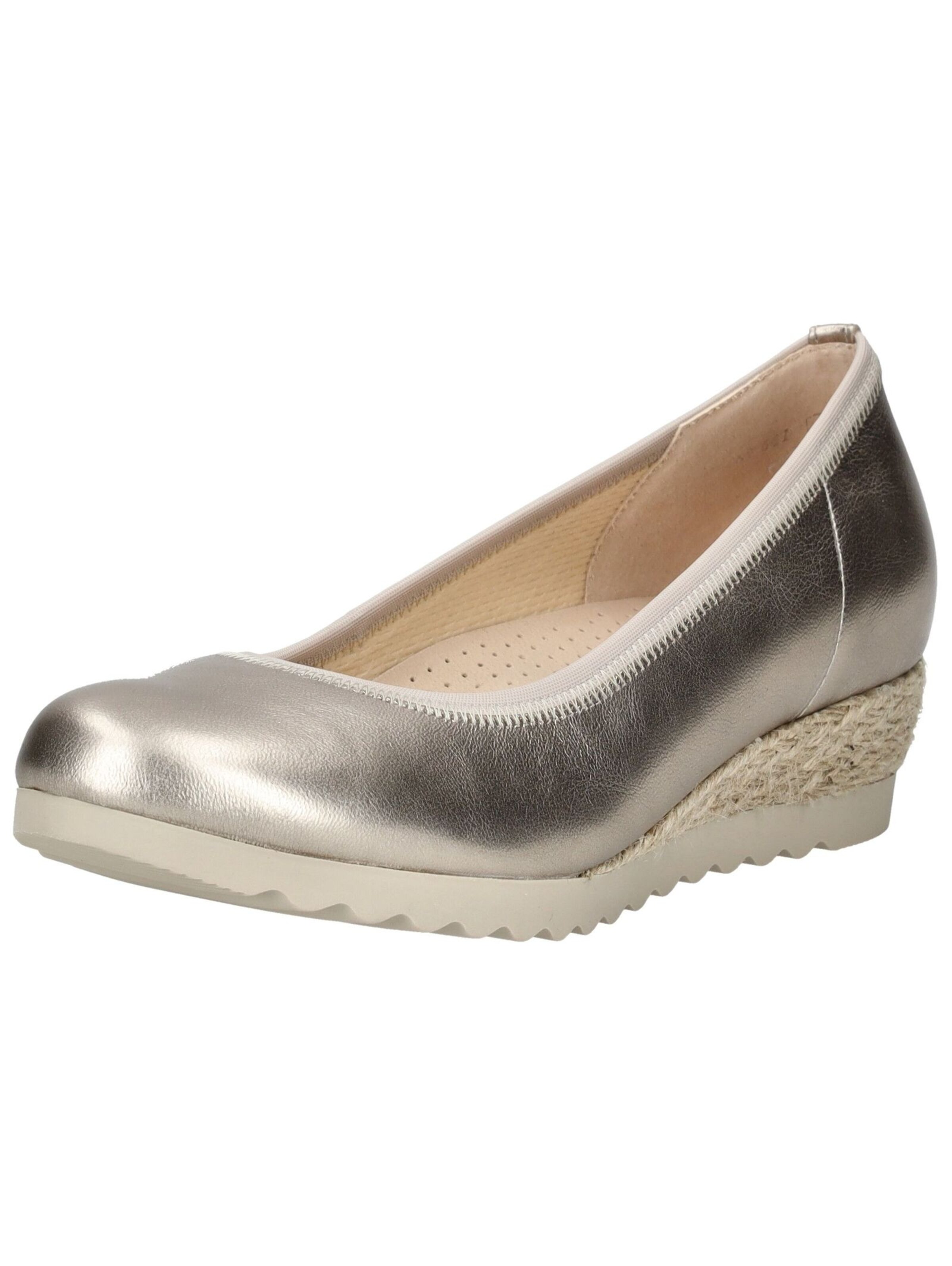 Décolleté di GABOR in oro: frontale