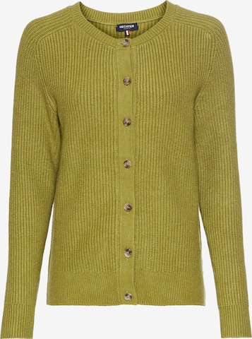HECHTER PARIS Strickjacke in Grün: Vorderseite