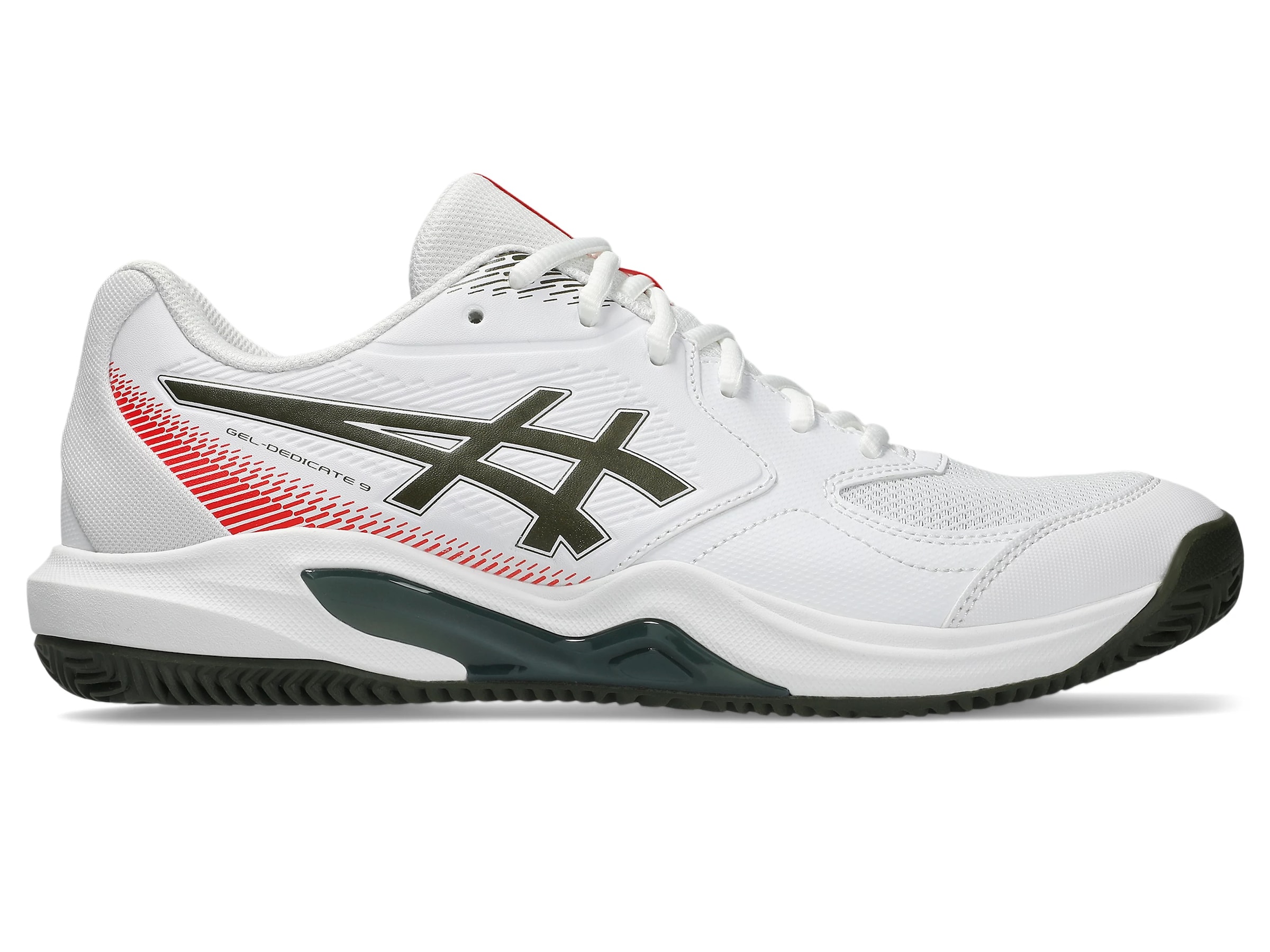 ASICS Athletic Shoes in White: front