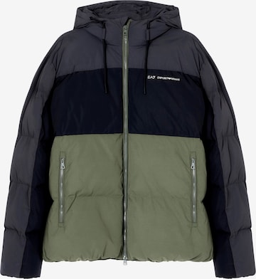 EA7 Emporio Armani Vinterjakke i grøn: forside