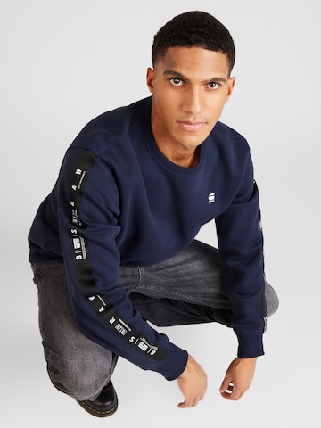 Sweat-shirt G-Star RAW en bleu