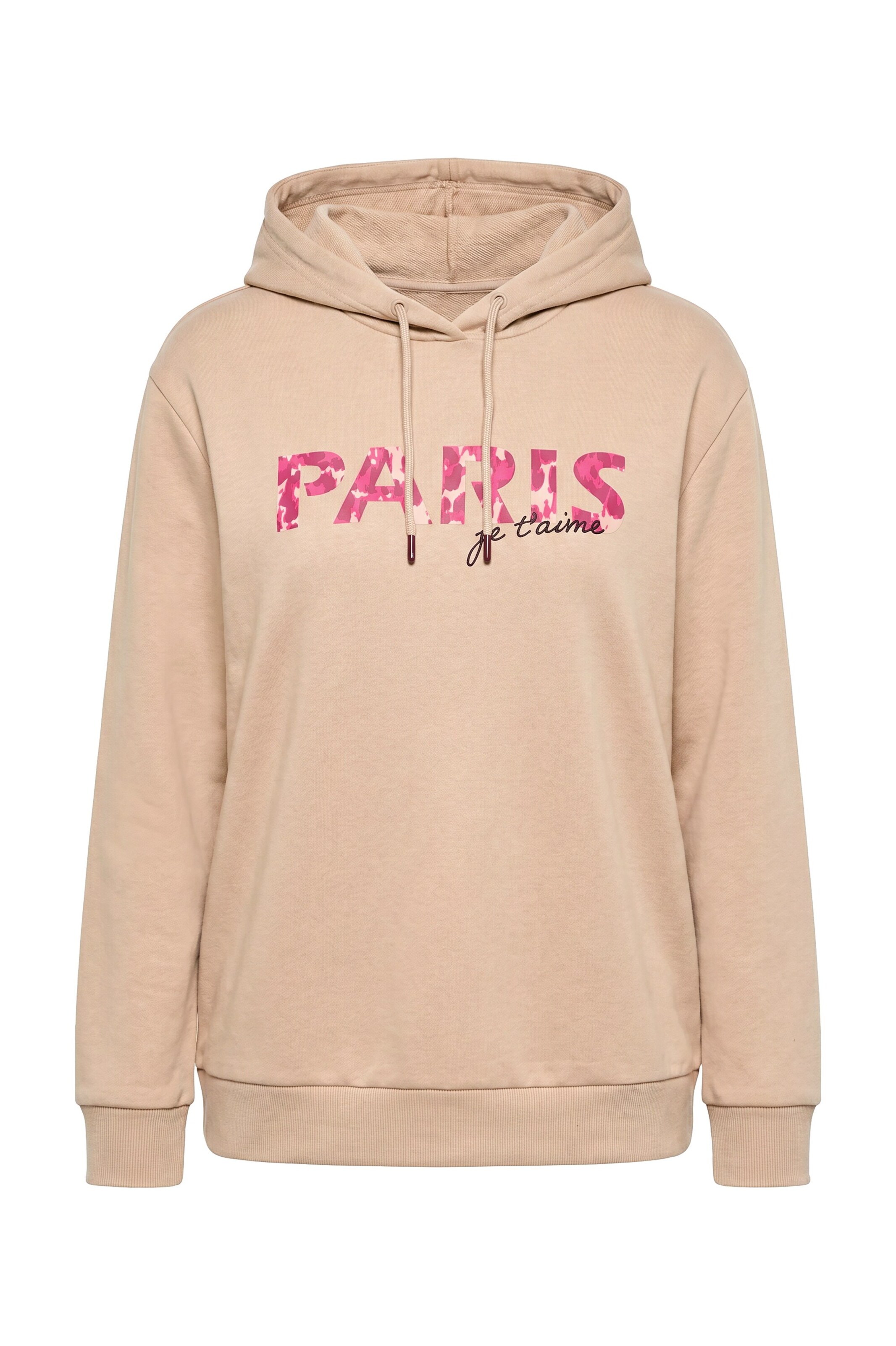 Ulla Popken Sweatshirt in Beige: front