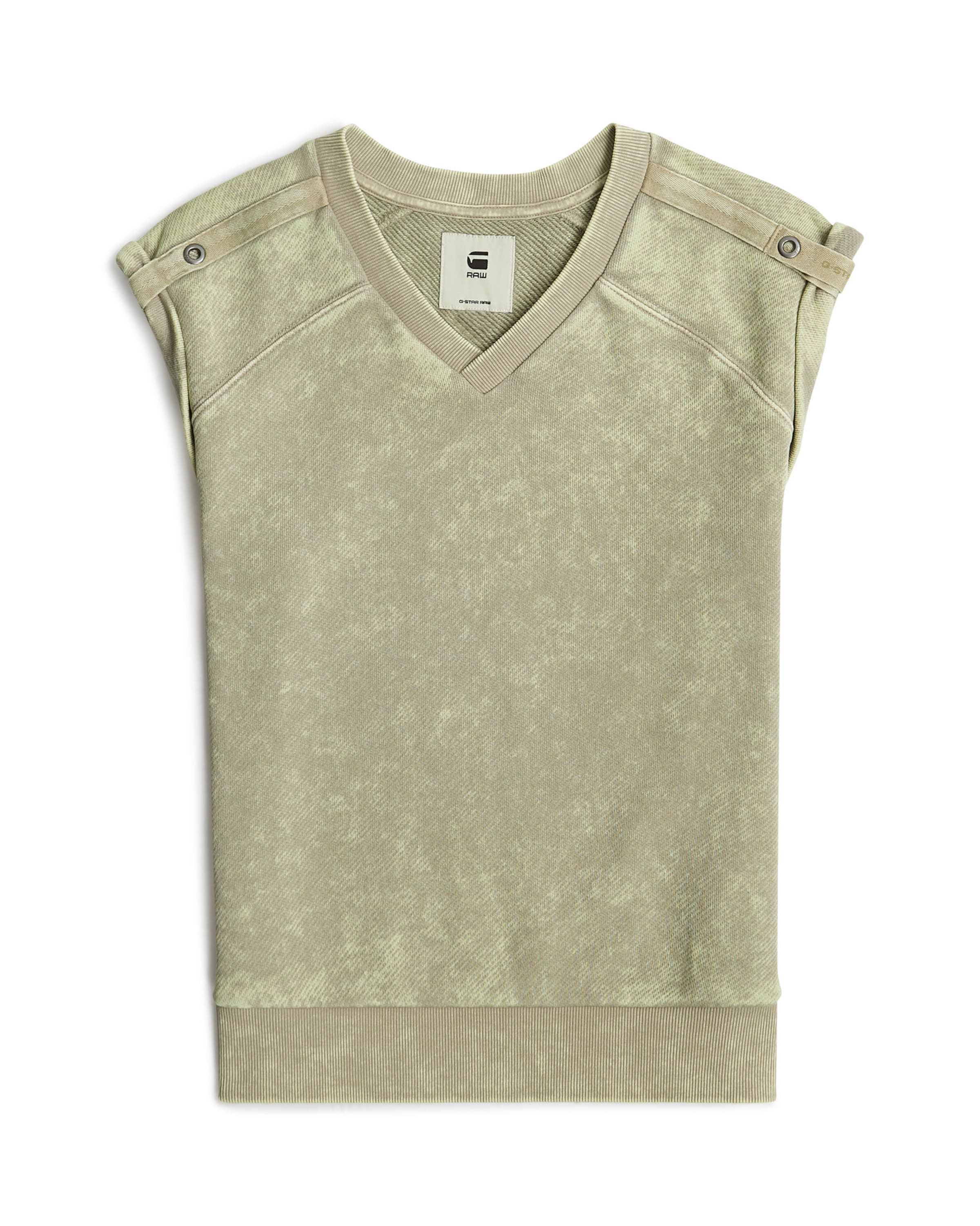 G-STAR Trui in Groen: voorkant