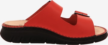 Finn Comfort Pantolette in Rot