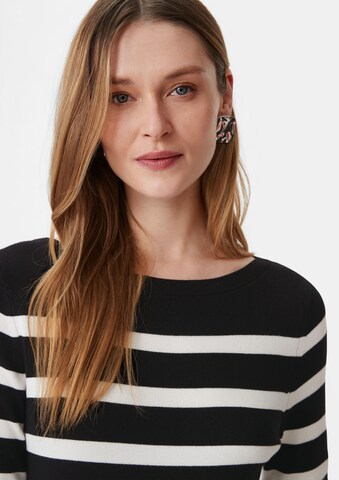 COMMA Strickkleid in Schwarz