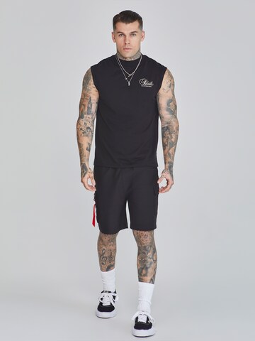 SikSilk Shirt in Black