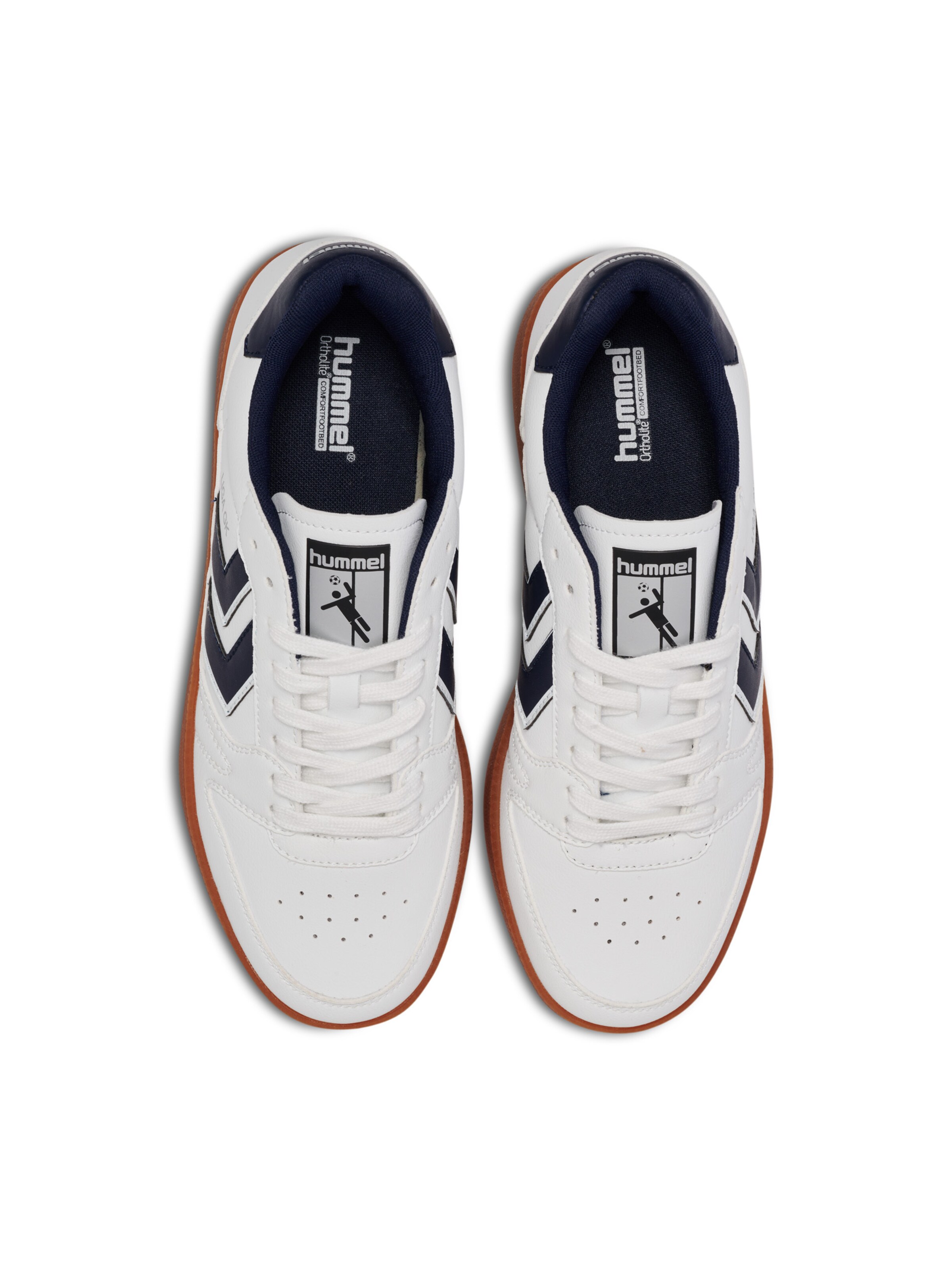 Hummel Athletic Shoes in White