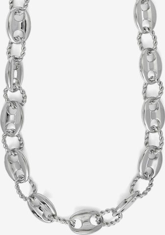 Luxenter Necklace 'Laroth' in Silver: front