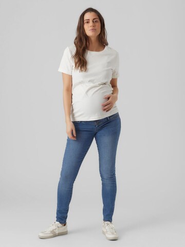 MAMALICIOUS regular Jeans i blå