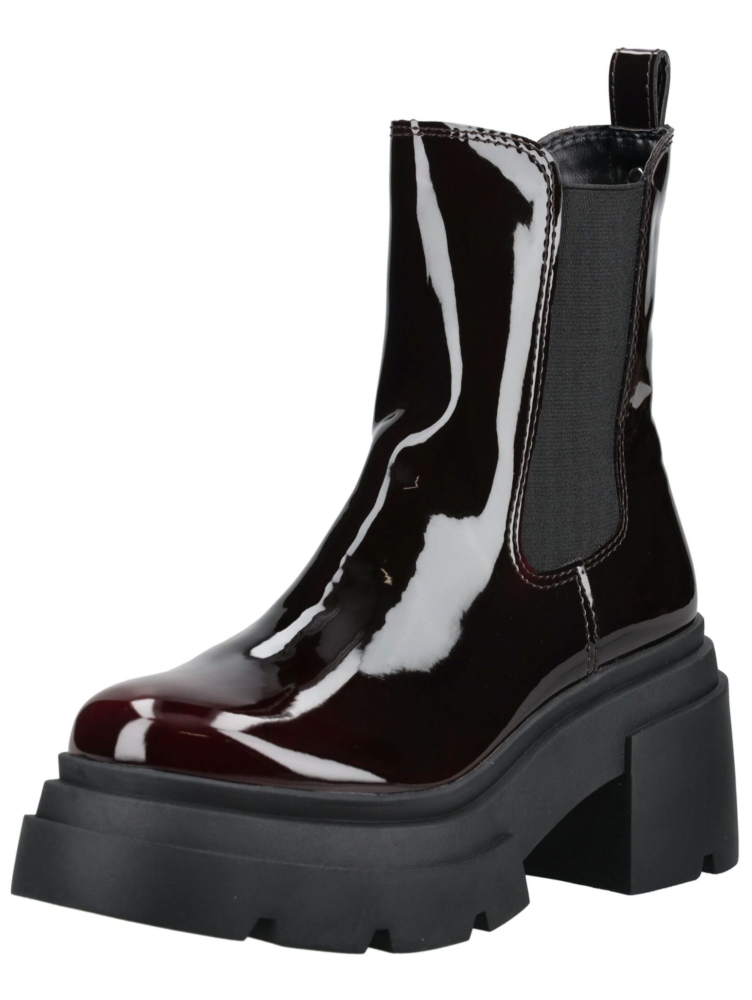 Boots chelsea di STEVE MADDEN in rosso: frontale