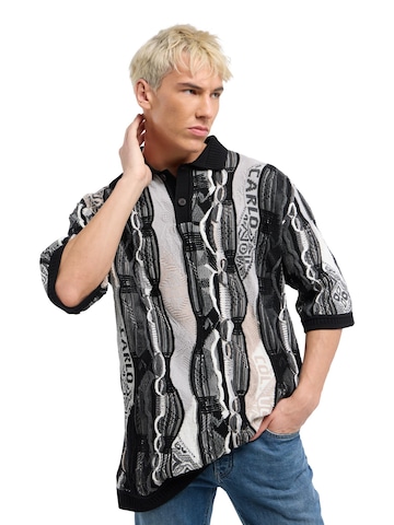 T-Shirt 'Erhard' Carlo Colucci en noir : devant