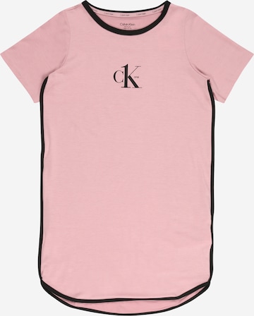 Chemise de nuit Calvin Klein Underwear en rose : devant