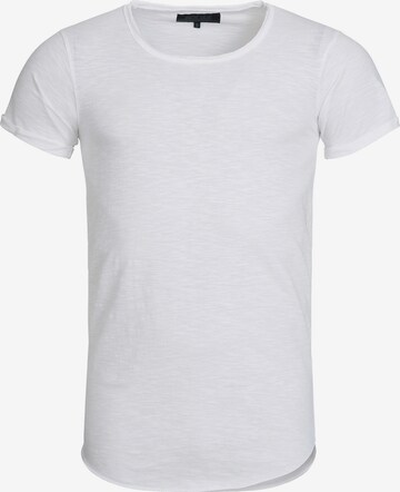 T-Shirt 'Willbur' INDICODE JEANS en blanc : devant