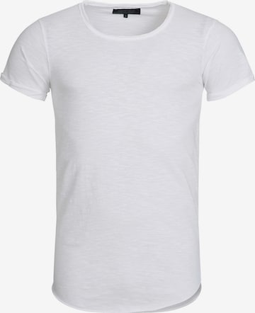 INDICODE JEANS Shirt 'Willbur' in Weiß: predná strana