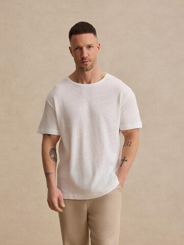 DAN FOX APPAREL Bluser & t-shirts 'Caspar' i hvid: forside