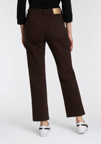 MAC Loose fit Jeans 'Stella' in Brown