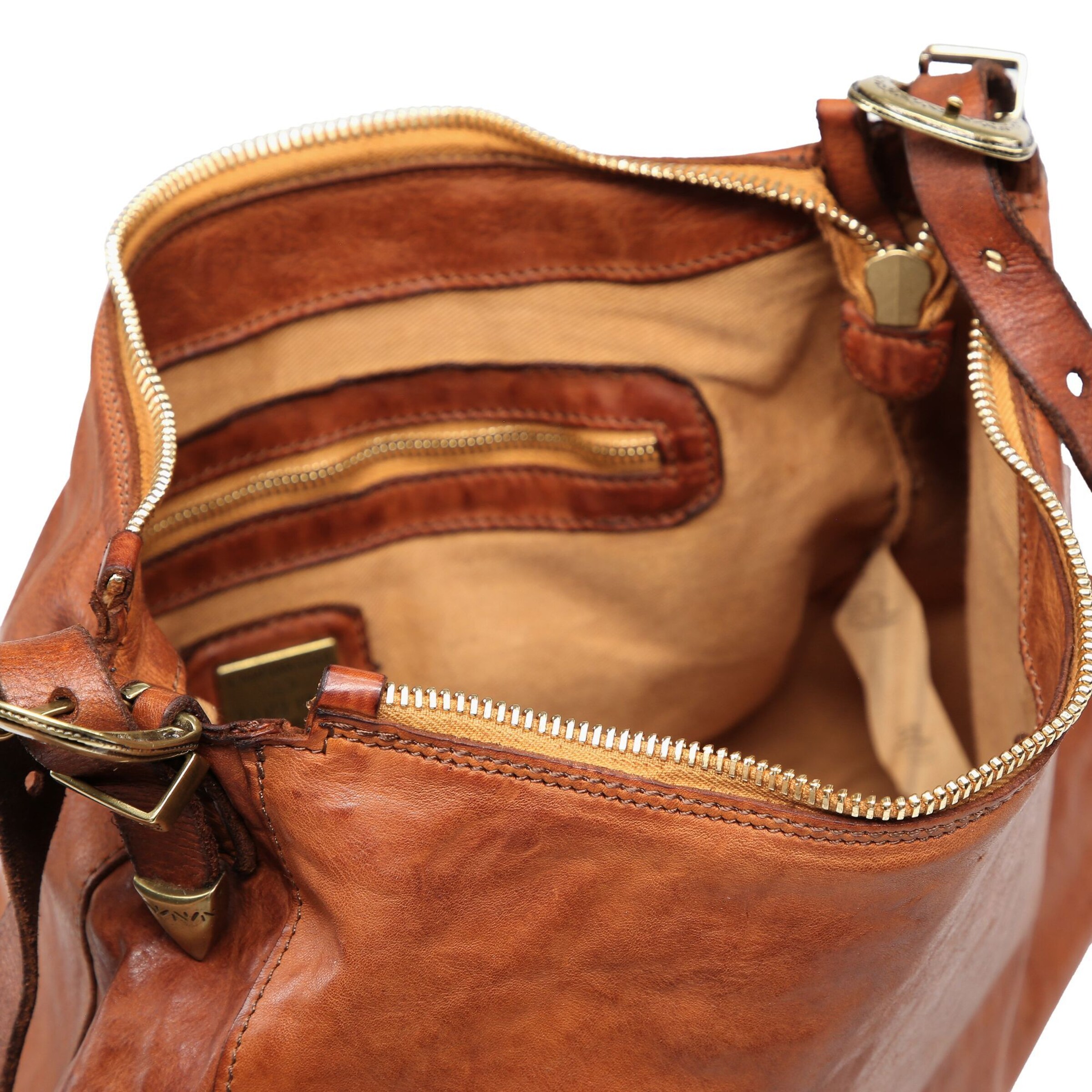 Campomaggi Schultertasche 'Giuliana' in Braun