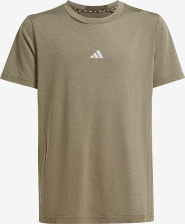 T-Shirt fonctionnel ADIDAS SPORTSWEAR en vert : devant