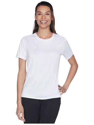 Maglietta 'Skechers GODRI SWIFT TEE' di SKECHERS in bianco: frontale