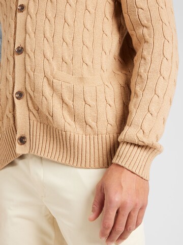 Polo Ralph Lauren Knit Cardigan in Beige