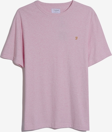 FARAH T-shirt 'Danny' i rosa: framsida