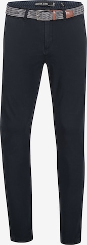 INDICODE JEANS Regular Chino Pants 'Massy' in Blue: front