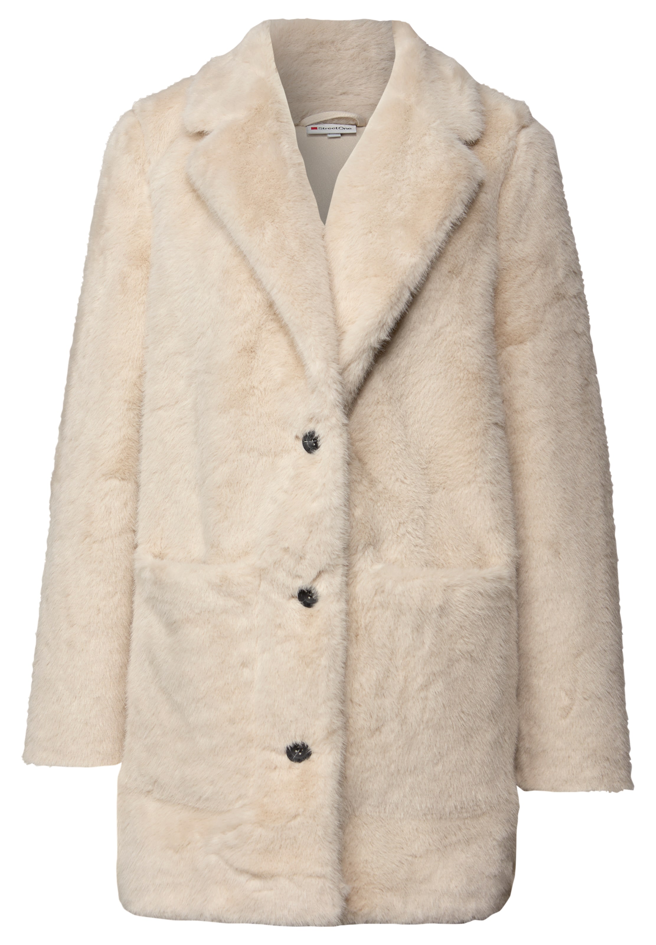 STREET ONE Winterjacke in Beige: Vorderseite