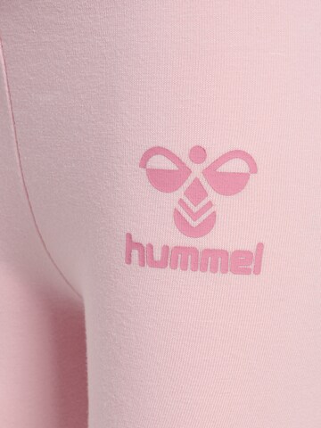 Hummel Skinny Leggings i pink