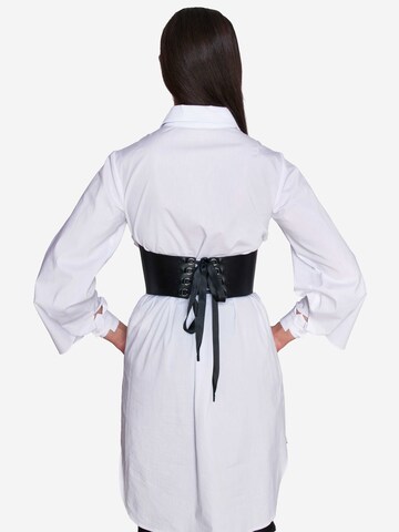 Haute Cuir - Cinturón 'Underbust' en negro