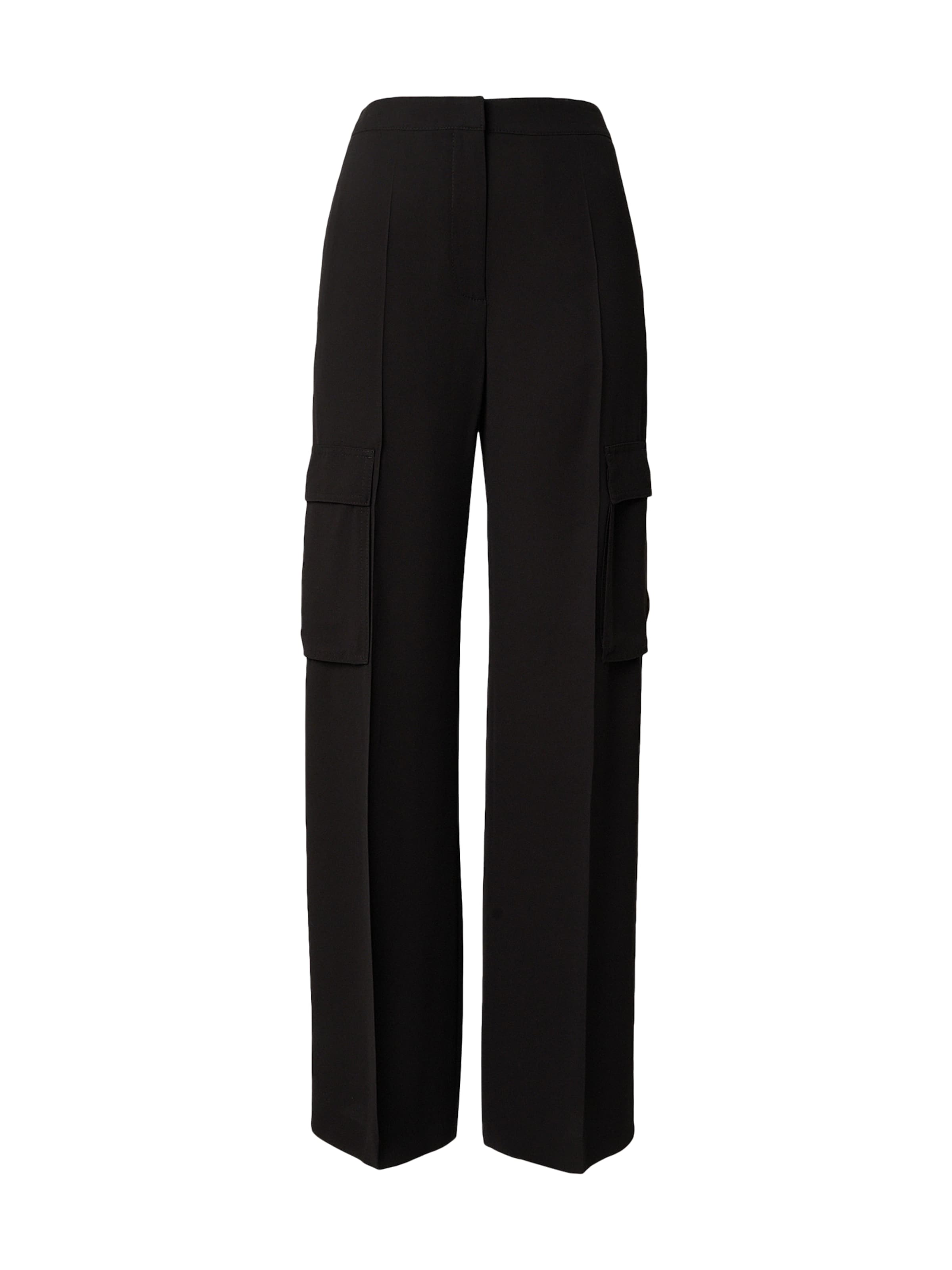 BOSS Bő szár Cargo nadrágok 'Tianamia1' - fekete: elől