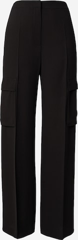 BOSS Wide Leg Gargohousut 'Tianamia1' värissä musta: etupuoli