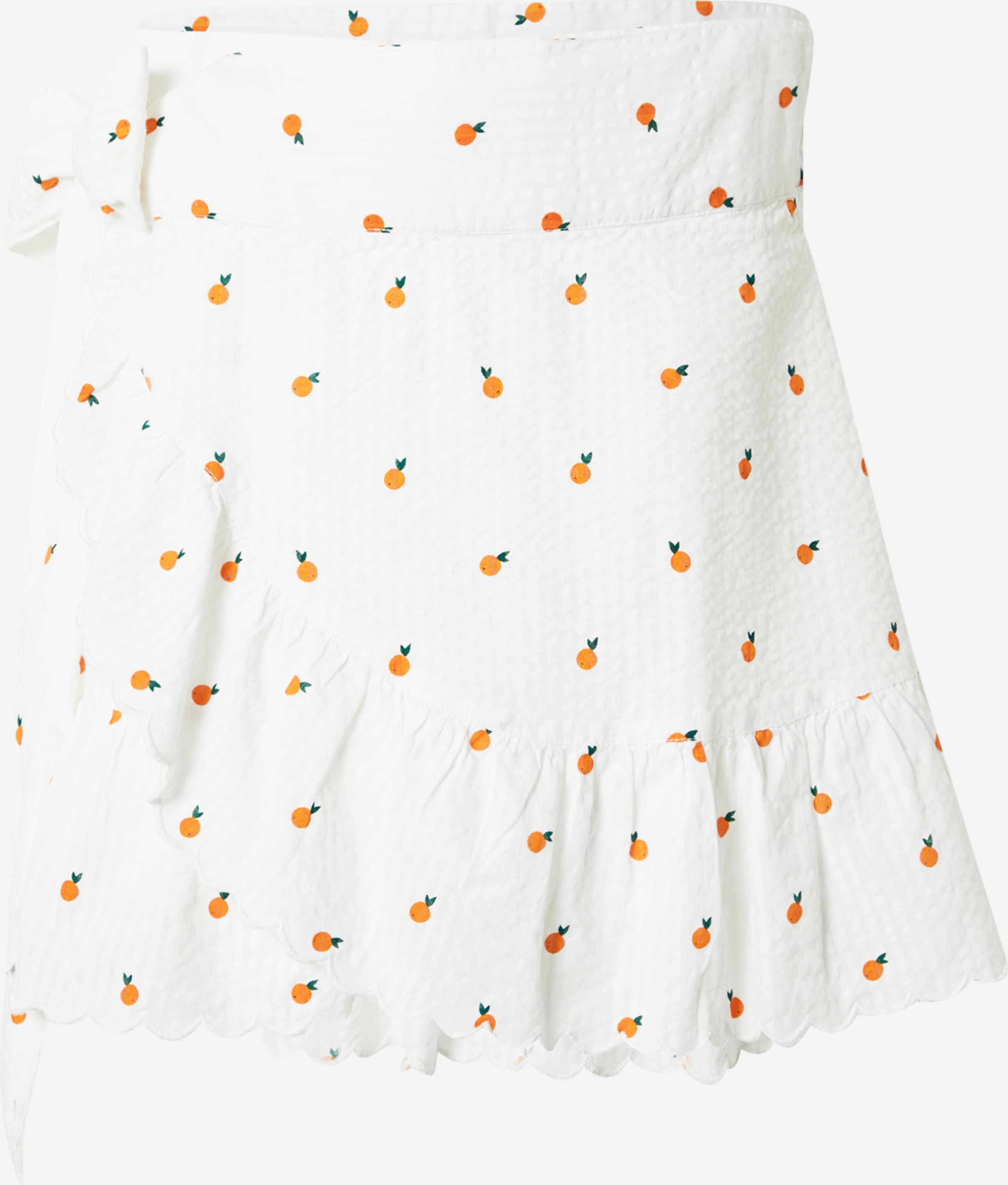 Noir Skirt 'Chrissy' in White | ABOUT YOU