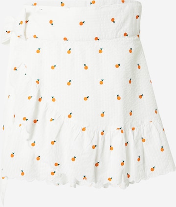 Neo Noir Skirt 'Chrissy' in White: front